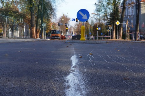 Prace na giżyckich drogach