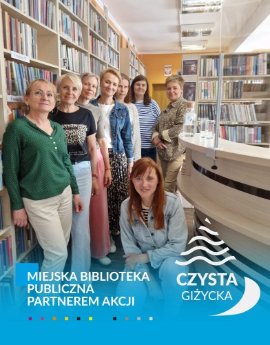 Biblioteka gasi pragnienie czytelników zdrową wodą 