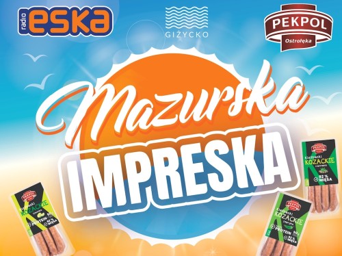 Radio ESKA i Mazurska Impreska na plaży