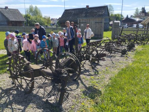 PM1 na wyciecze w Muzeum Kultury Ludowej w Węgorzewie	