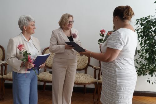 Ślubowanie i akt nadania dla Giżyckich nauczycieli