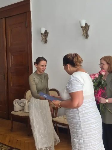 Ślubowanie i akt nadania dla Giżyckich nauczycieli