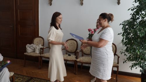 Ślubowanie i akt nadania dla Giżyckich nauczycieli