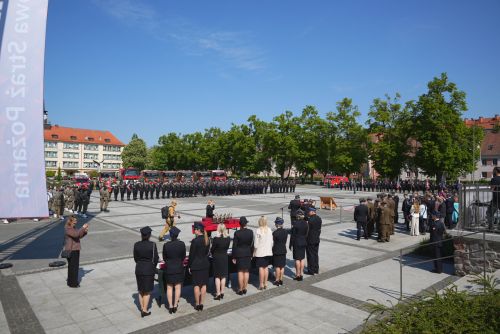 Wojewódzkie Obchody Dnia Strażaka w Giżycku_20 maja 2026_uroczystości oficjalne